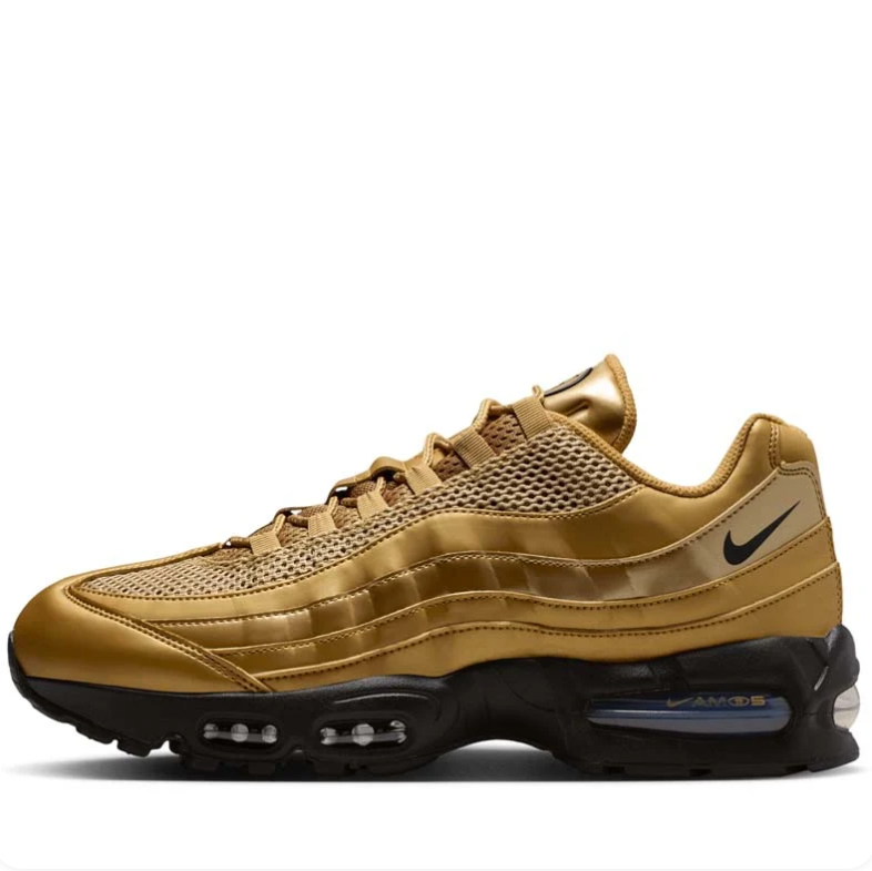 Nike Air Max 95 Metallic Gold & Black Sneakers