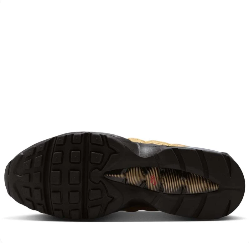 Nike Air Max 95 Metallic Gold & Black Sneakers