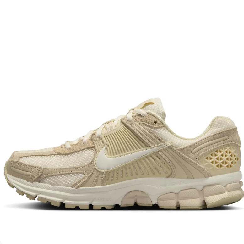 Nike Cream & Beige Running-Inspired Sneakers