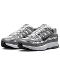 Nike P-6000 Gray & White Sneakers with Black Swoosh