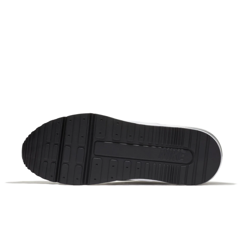 Nike Air Max Black & Gray Low-Top Sneakers with White Midsole
